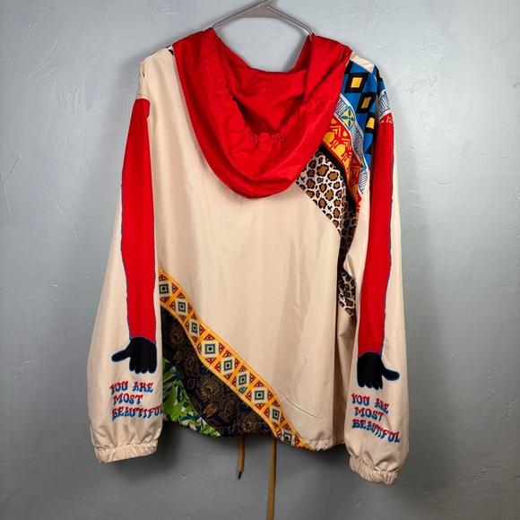 Disney Animal Kingdom Windbreaker Jacket with Red Hood Fichwa! - Picture 7 of 11